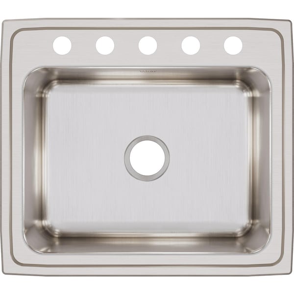 21 in x 15.75 in, 1, 5, Drop-in, Stainless Steel